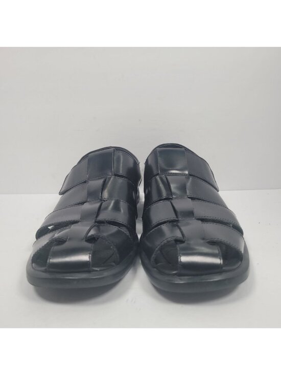 To Boot New York Adam Derrick Men\'s Black Leather Fisherman Sandals US Size 8 main image 6